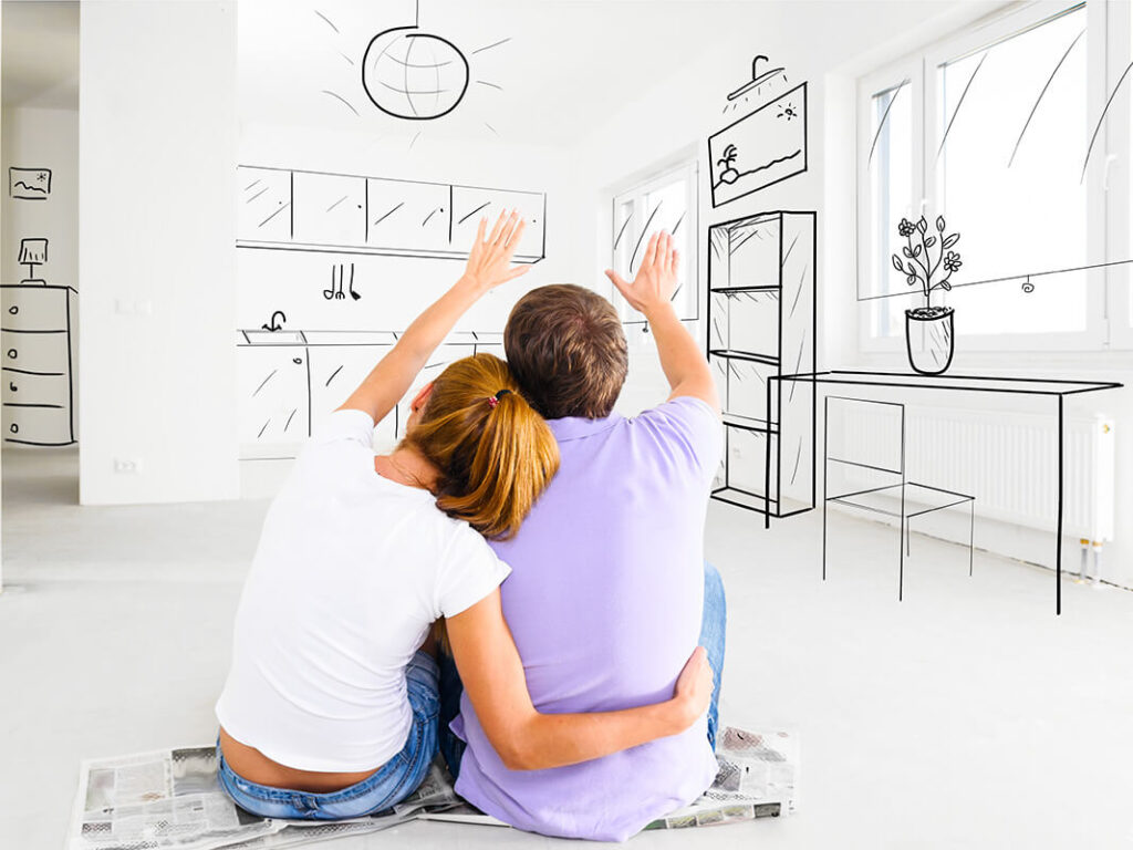 calculating a property construction cost